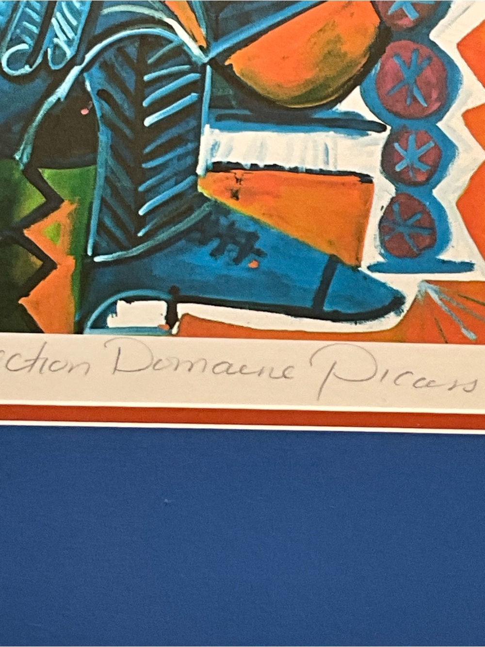 Framed Pablo Picasso Giclee Hand Signed Collection Man w Nude - Picture 6 of 8